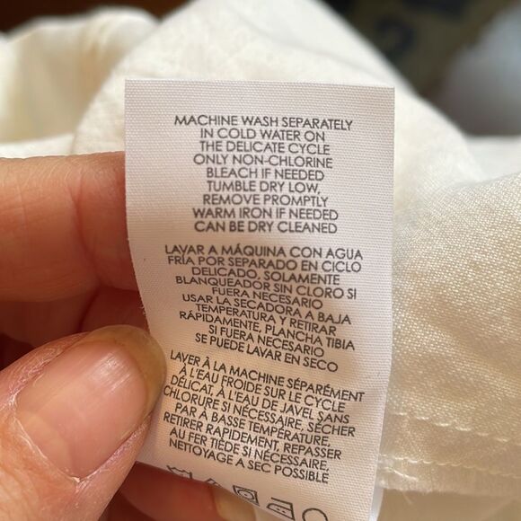 CAbi off white lightweight linen jacket - Picture 11 of 11